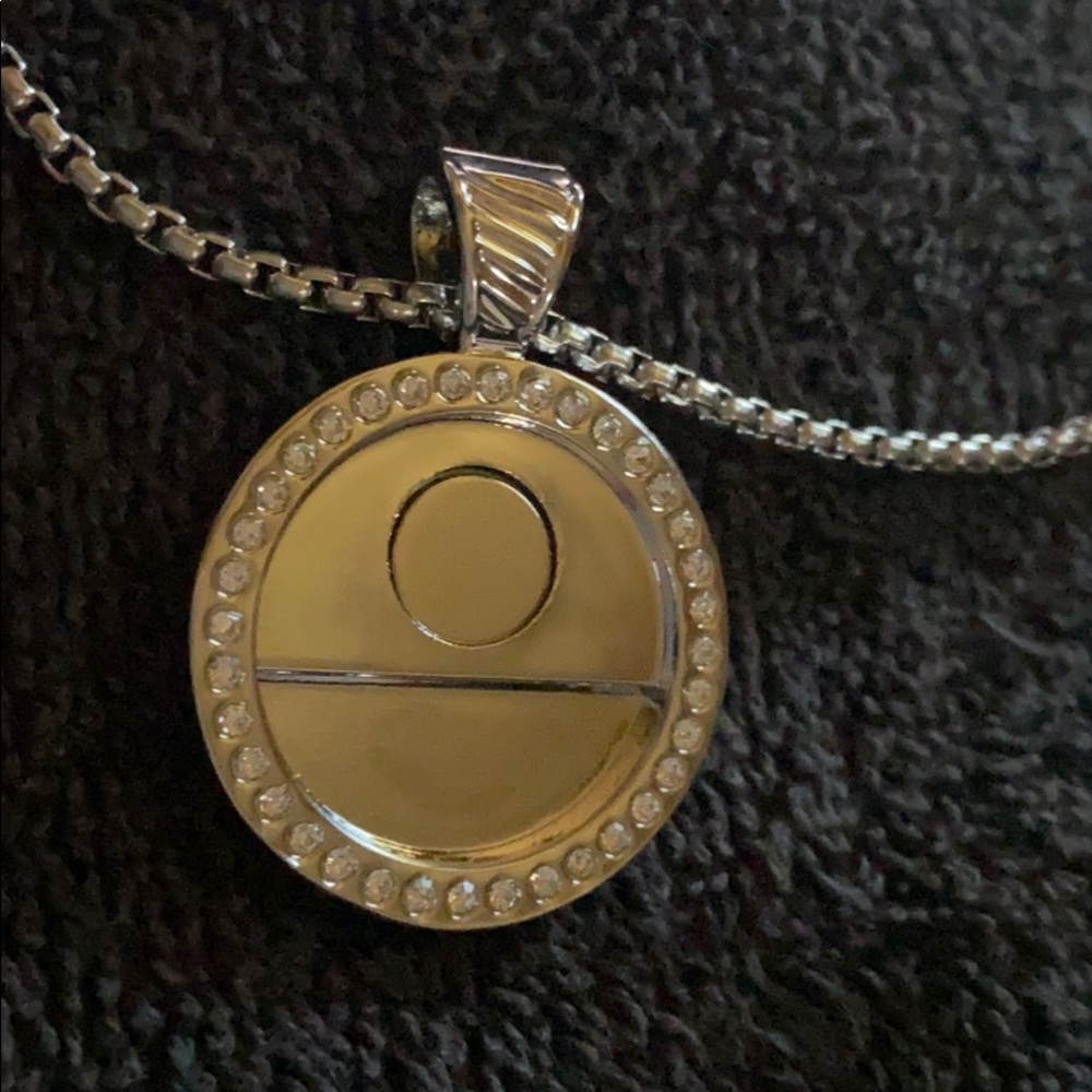 Silver Chameleon Necklace by Navika USA